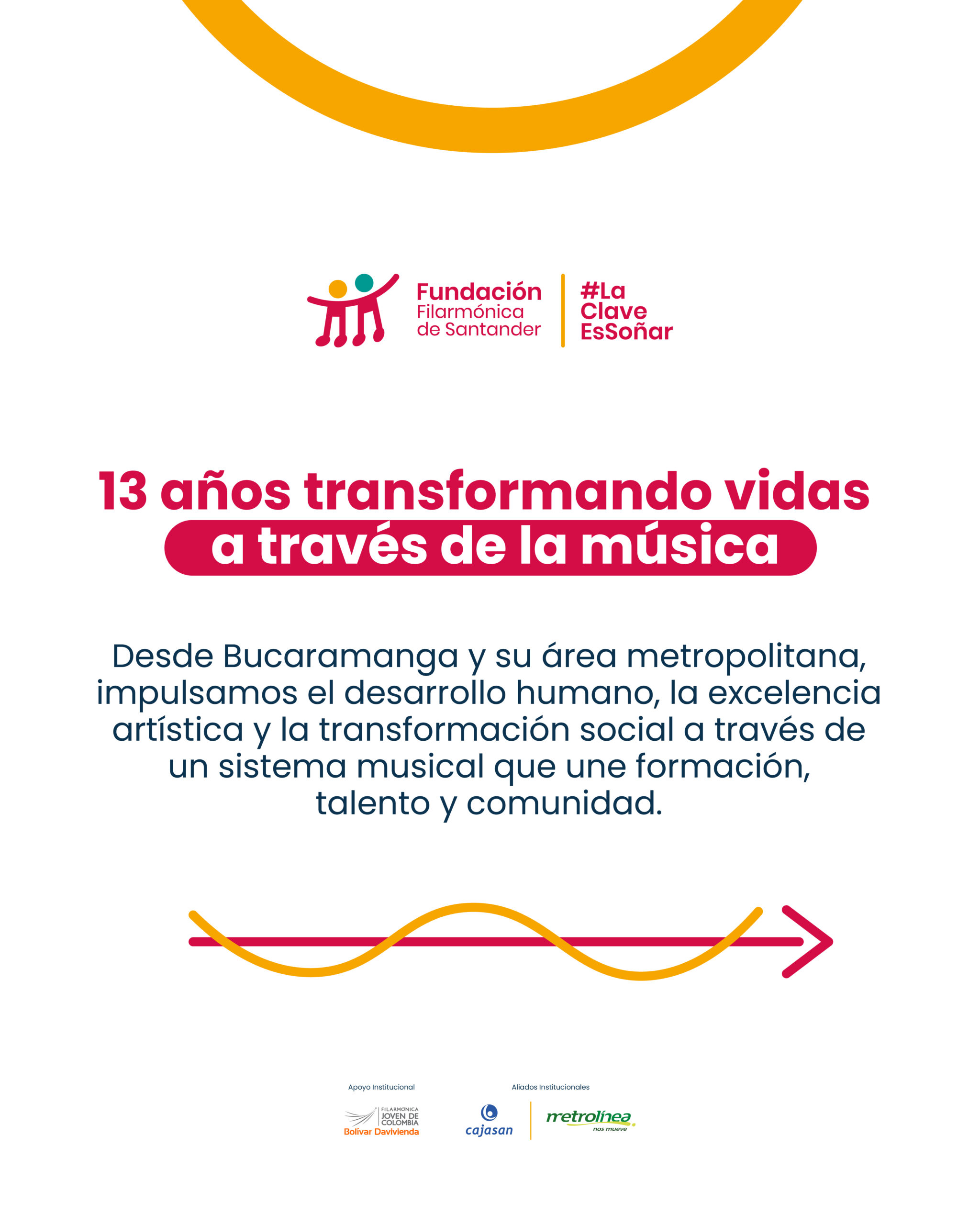 🎶 13 años transformando vidas a través de la música